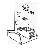 15082578 - Body: Console Assembly for GM Image