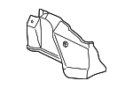 4F4Z54454A81AAA - Body: Package Tray Trim for Mercury: Sable Image
