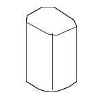 25879060 - Body: Recline Knob for Cadillac: SRX | Chevrolet: Traverse | GMC: Acadia, Acadia Limited Image