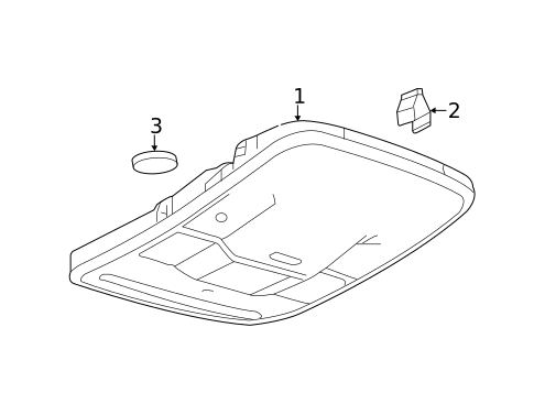 Overhead Console for 2019 Land Rover Range Rover Velar #0