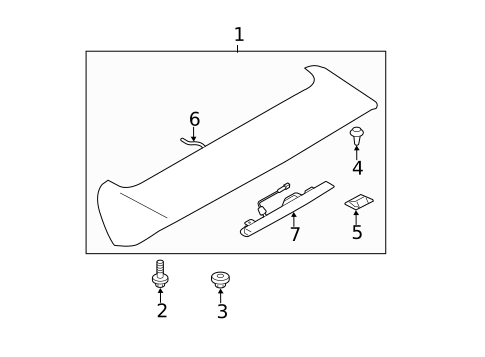 Spoiler for 2011 Subaru Impreza #1