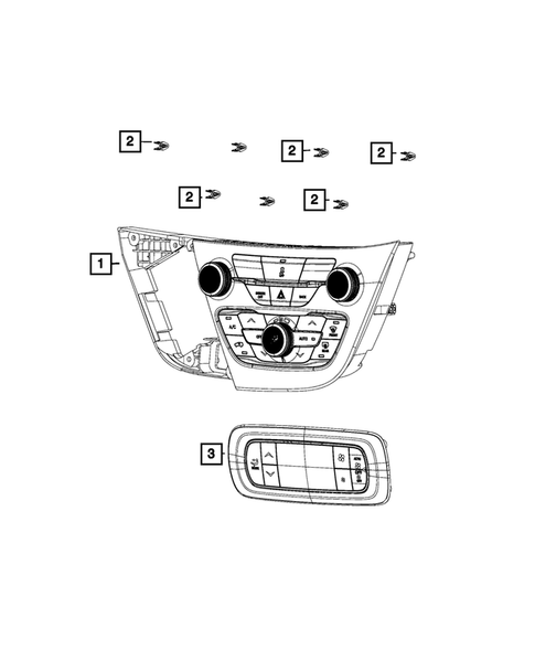 Switches for 2017 Chrysler Pacifica #1