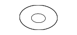 64539284018 - HVAC: Pressure Hose O-Ring for BMW Image