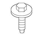 7119907898 - HVAC: Bracket Bolt for BMW Image