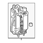64508088925 - HVAC: Condenser for BMW: M2, M3, M4 Image