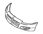 MR516339 - Body: Bumper Cover for Dodge: Stratus Image
