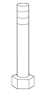 11990050164 - Steering: Gear Assembly Bolt for Mercedes-Benz Image