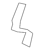 847151G000 - Body: Instrument Panel Center Bracket for Kia: Rio, Rio5 Image