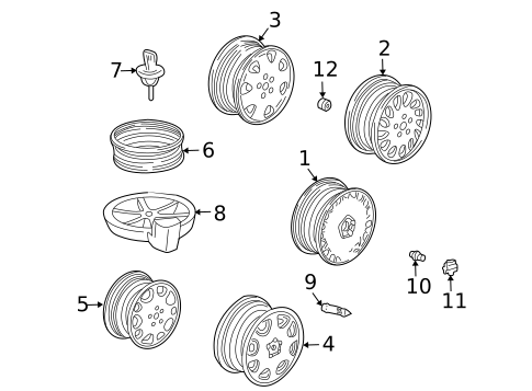 Wheels for 2004 Acura RL #0