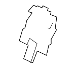 66203FL00A - : Cluster Assembly Reinforced Plate for Subaru: Impreza Image