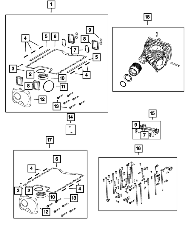 68608720AA - Engine: Throttle Body To Intake Seal for Dodge: Challenger Image