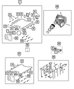68271245AA - Engine: Throttle Body To Intake Seal for Mopar Image