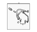 1534444 - HVAC: ACDelcoâ„¢ AC Hoses for Chevrolet: Equinox | GMC: Terrain Image