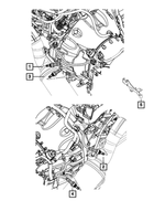 68330534AA - Electrical: Oxygen Sensor Bracket for Mopar Image image