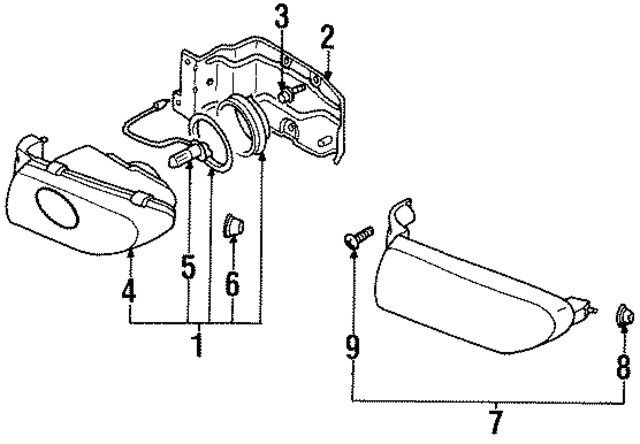MR296331 - Electrical: Fog Lamp Assembly for Mopar Image