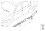 51478244458 - Retrofitting / Conversion / Accessories: Clip, Yellow for BMW Image
