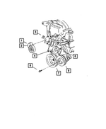 6502058 - : Hex Head Special Point Screw And Washer for Mopar Image