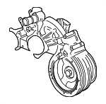 89018053 - Cooling System: Water Pump Assembly for Chevrolet: Camaro, Corvette | Pontiac: Firebird, GTO Image