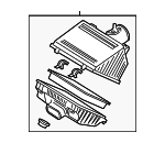 N3H113320M - : Air Cleaner Assembly for Mazda: RX-8 Image