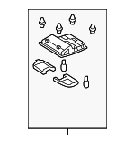 8126042011B1 - : Map Lamp Assembly for Toyota: RAV4 Image