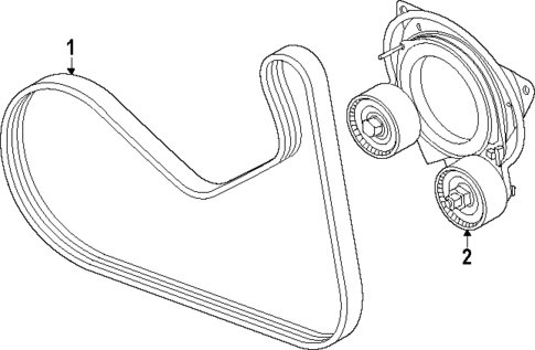 Belts & Pulleys for 2024 BMW 530i xDrive #0