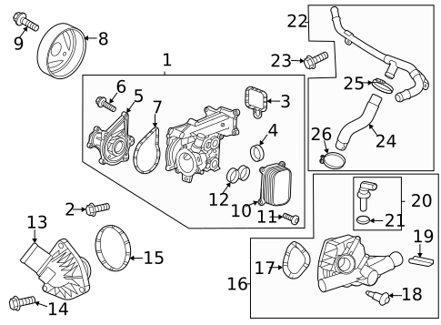 Gaskets & Sealing Systems for 2022 Buick Encore GX #0
