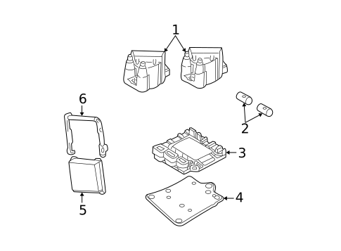 Control Modules for 1999 Pontiac Sunfire #0