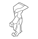 82562AA100 - Body: Lock Assembly Lock Cover for Nissan: Maxima Image