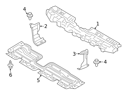 Splash Shields for 2017 Mitsubishi Mirage #0