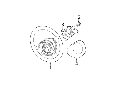 Steering Wheel & Trim for 2002 Volkswagen Beetle #0
