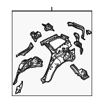 EH4471100A - Body: Inner Panel Assembly for Mazda: CX-7 Image