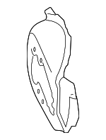 EG2171481A - : 2007-2012 Mazda CX-7 - Corner Panel for Mazda: CX-7 Image