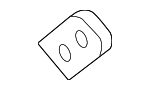 124101151 - Body: Side Cover Nut for Nissan Image