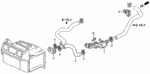 91553SM4003 - Electrical/Exhaust/Heater/Fuel: CLAMP, HEATER HOSE (24MM &amp; 39MM) for Honda Image