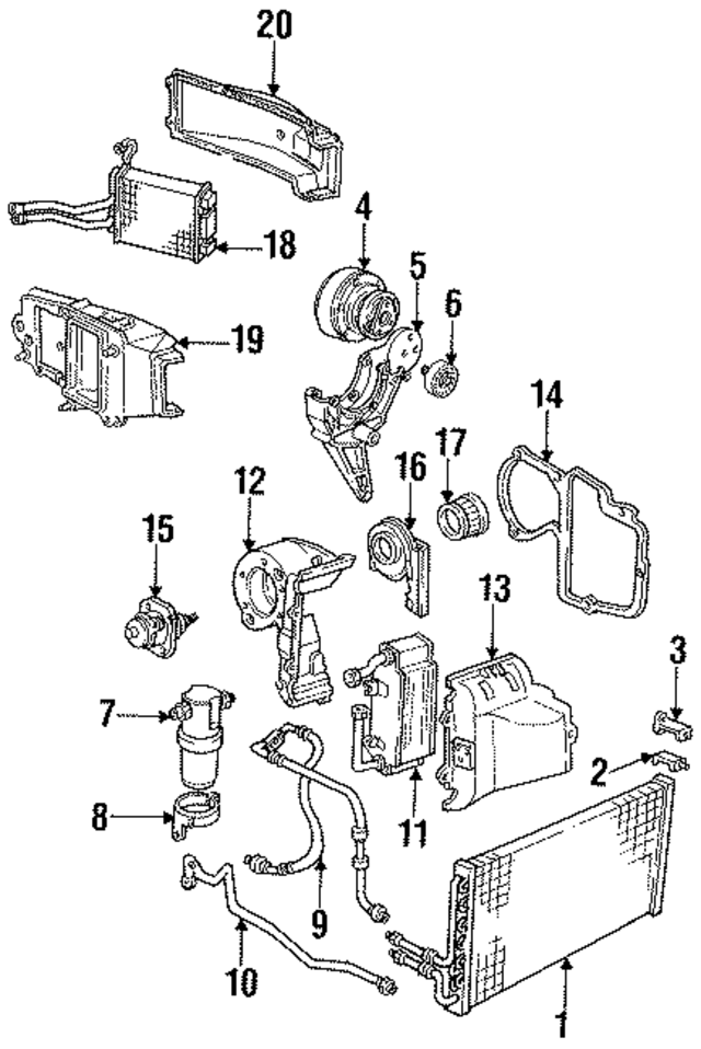 52482105 - HVAC: Condenser for GM Image