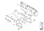 11627597031 - Engine: Exhaust Manifold for Mini Image