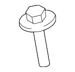 11547421 - Electrical: Headlamp Assembly Bolt for Buick: Enclave, Encore GX, Envision, Envista, Regal Sportback, Regal TourX | Cadillac: ATS, CT4, CT5, CT6, CTS, Escalade, Escalade ESV, ESCALADE IQ, LYRIQ, OPTIQ, XT4, XT5, XT6 | Chevrolet: Blazer, Blazer EV, Bolt EUV, Bolt EV, Camaro, Colorado, Corvette, Cruze, Equinox, Equinox EV, Malibu, Silverado 1500, Silverado 1500 LTD, Silverado 2500 HD, Silverado 3500 HD, Silverado EV, Suburban, Tahoe, Trailblazer, Traverse, Traverse Limited, Trax | GMC: Acadia, Canyon, Hummer EV Pickup, Hummer EV SUV, Sierra 1500, Sierra 1500 Limited, Sierra 2500 HD, Sierra 3500 HD, Sierra EV, Terrain, Yukon, Yukon XL | Oldsmobile: Intrigue | Pontiac: G6, Grand Am, Grand Prix | Saturn: Aura, Ion, Sky Image