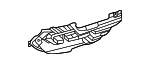 8W0807348D - Body: Bumper Cover Bracket for Audi Image