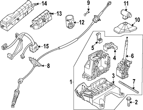 Parking Brake for 2023 Kia Niro #0