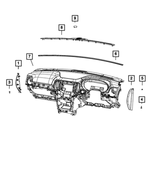 1GP37LC5AB - : Instrument Panel Plug for Mopar Image