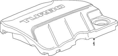 Engine Appearance Cover for 2025 Buick Encore GX #0