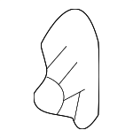 16815618 - Body: Rear Cover for Buick: LeSabre | Cadillac: DeVille, Seville | Oldsmobile: Aurora | Pontiac: Bonneville Image