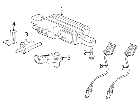 Emission Components for 2011 Chevrolet Caprice #0