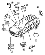 5103360AA - Electrical: Hid Starter Module for Mopar Image