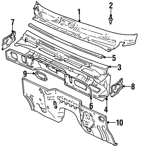 Cowl for 1997 Suzuki X-90 #0