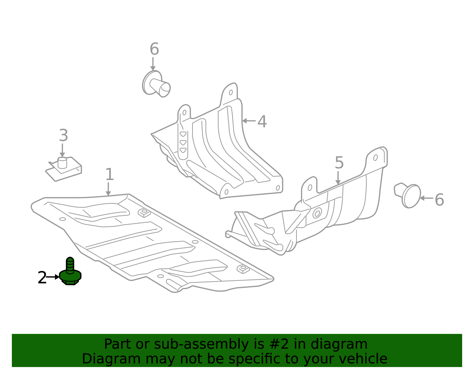 KYG500380 - Combo Lamp Assembly Bolt 1995-2023 Land Rover | Land ...
