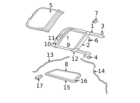 Sunroof for 2011 Dodge Caliber #0