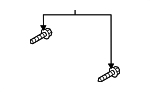 8477722002 - Body: Instrument Panel Bolt for Hyundai Image