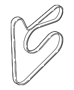 252122E300 - Cooling System: Serpentine Belt for Kia Image