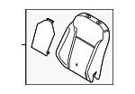 CJ5Z7864810D - Body: Seat Back Pad for Ford Image
